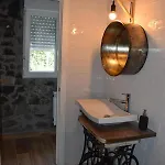 شقة La Antigua Cuadra Es Un De Piedra Y Altos Techos De Madera Con Mucho Encanto, Jardin Privado Con Barbacoa Y Acceso Al Rio Ason راماليس دي لا فيكتوريا