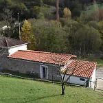 La Antigua Cuadra Es Un De Piedra Y Altos Techos De Madera Con Mucho Encanto, Jardin Privado Con Barbacoa Y Acceso Al Rio Ason شقة