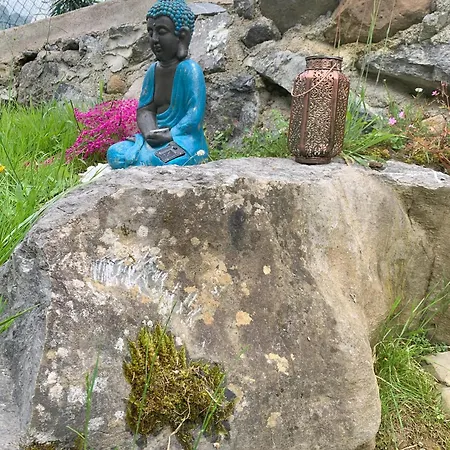 La Antigua Cuadra Es Un De Piedra Y Altos Techos De Madera Con Mucho Encanto, Jardin Privado Con Barbacoa Y Acceso Al Rio Ason